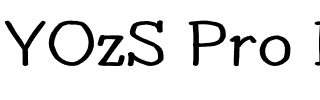YOzS Pro B.otf