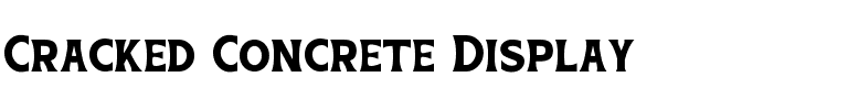 Cracked Concrete Display.ttf