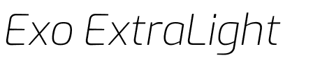 Exo ExtraLight.ttf