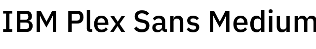 IBM Plex Sans Medium.otf