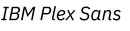 IBM Plex Sans.otf