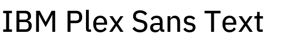 IBM Plex Sans Text.otf