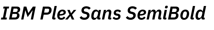 IBM Plex Sans SemiBold.otf