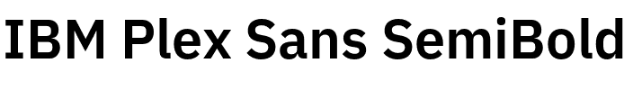 IBM Plex Sans SemiBold.otf