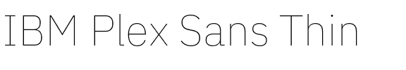 IBM Plex Sans Thin.otf