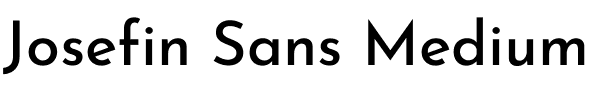 Josefin Sans Medium.ttf