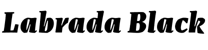 Labrada Black.ttf