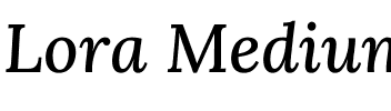 Lora Medium.ttf