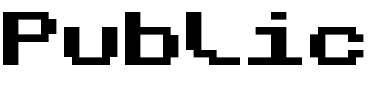 Public Pixel.otf
