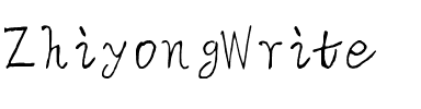 ZhiyongWrite.ttf