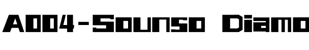 A004-Sounso Diamond.ttf