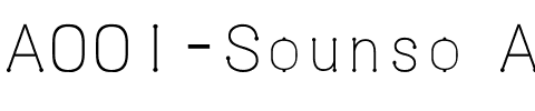 A001-Sounso Art.ttf