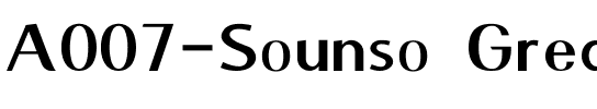 A007-Sounso Great.ttf