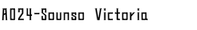 A024-Sounso Victoria.ttf