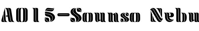 A015-Sounso Nebula-2.ttf