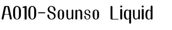 A010-Sounso Liquid.ttf