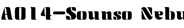 A014-Sounso Nebula-1.ttf