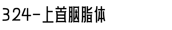 324-上首胭脂体.ttf
