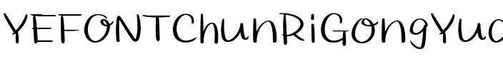 YEFONTChunRiGongYuanTi.ttf