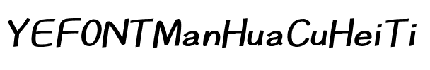 YEFONTManHuaCuHeiTi.ttf
