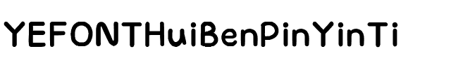 YEFONTHuiBenPinYinTi.ttf