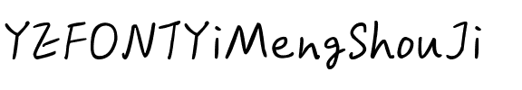 YEFONTYiMengShouJi.ttf