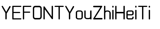 YEFONTYouZhiHeiTi.ttf