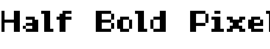 Half Bold Pixel-7.ttf