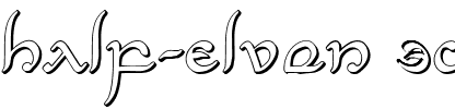 Half-Elven 3D.ttf
