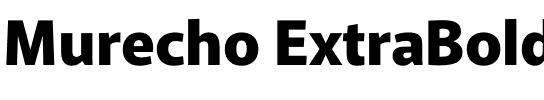 Murecho ExtraBold.otf