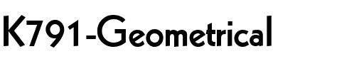 K791-Geometrical.ttf