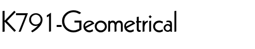 K791-Geometrical.ttf
