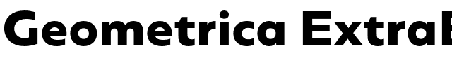 Geometrica ExtraBold.otf