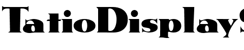 TatioDisplaySSi.ttf