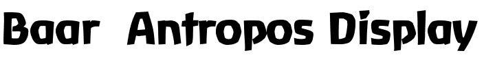 Baar  Antropos Display.ttf