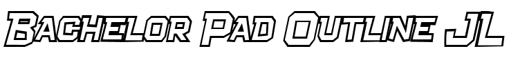Bachelor Pad Outline JL.ttf