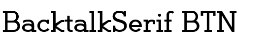 BacktalkSerif BTN.ttf
