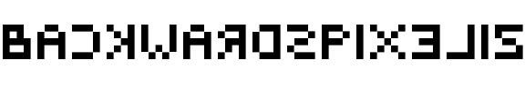 BackwardsPixelized.ttf