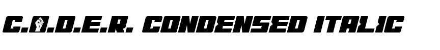 C.O.D.E.R. Condensed Italic.ttf
