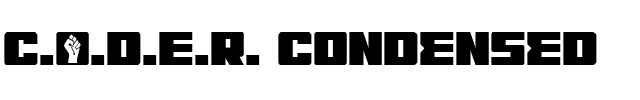 C.O.D.E.R. Condensed.ttf