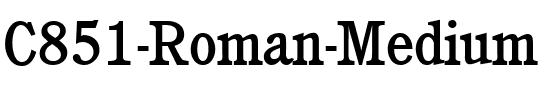 C851-Roman-Medium.ttf