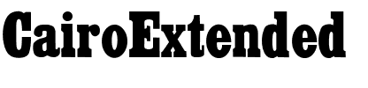 CairoExtended.ttf