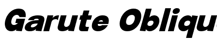 Garute Oblique.ttf