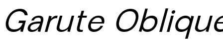 Garute Oblique.ttf