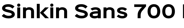 Sinkin Sans 700 Bold.ttf