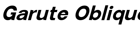 Garute Oblique.ttf