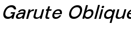 Garute Oblique.ttf