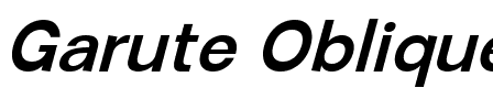 Garute Oblique.ttf