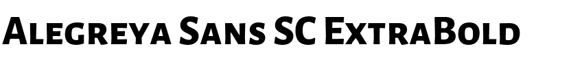 Alegreya Sans SC ExtraBold.otf
