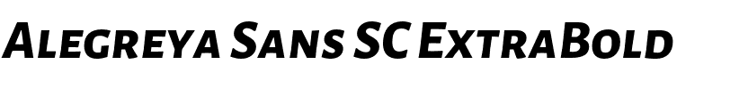 Alegreya Sans SC ExtraBold.otf
